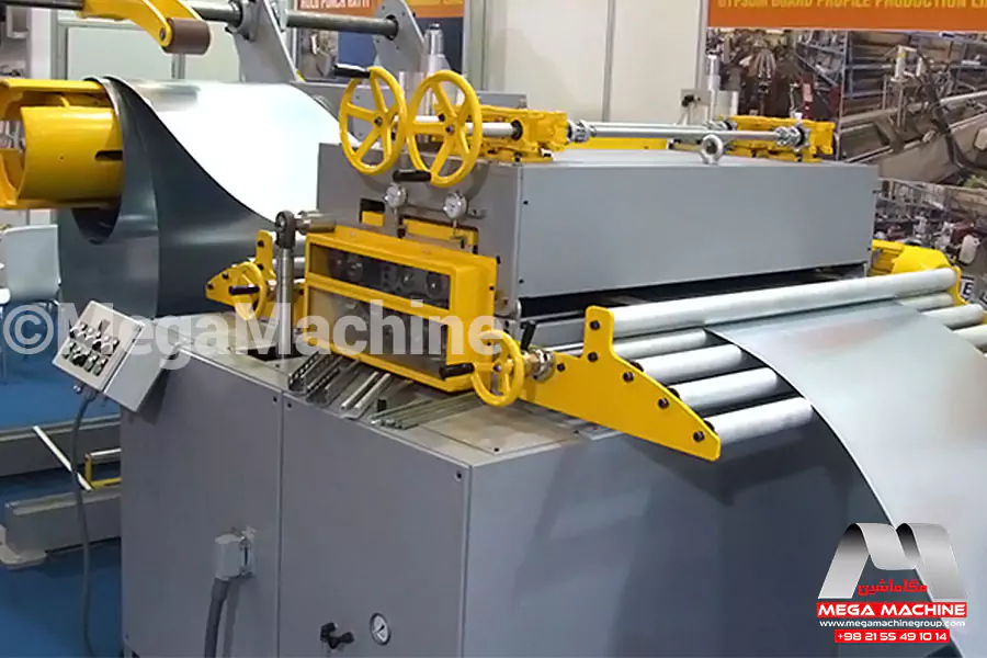 دستگاه صاف کننده رول ورق فلزی (رول باز کن) ساخت ترکیه
