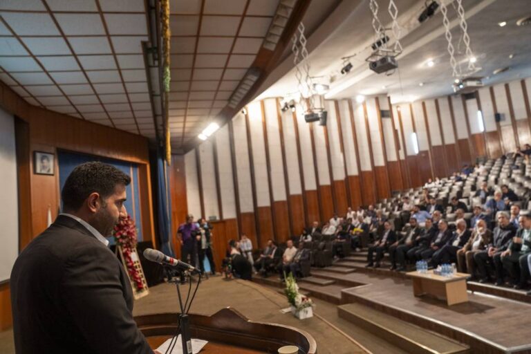 سخنرانی آقای زنجانی در دانشگاه تهران